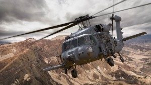空军实验室测试雷达告警接收机新战斗救援直升机