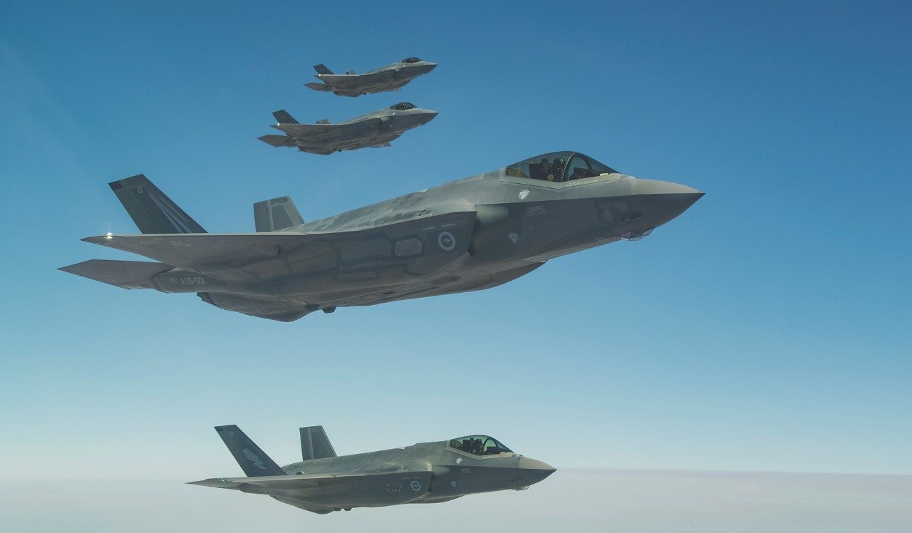与澳大利亚的F-35全球伙伴关系