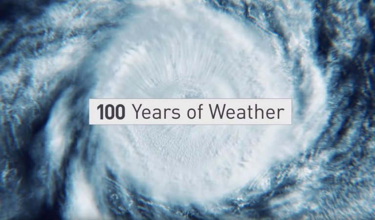 庆祝100年的天气