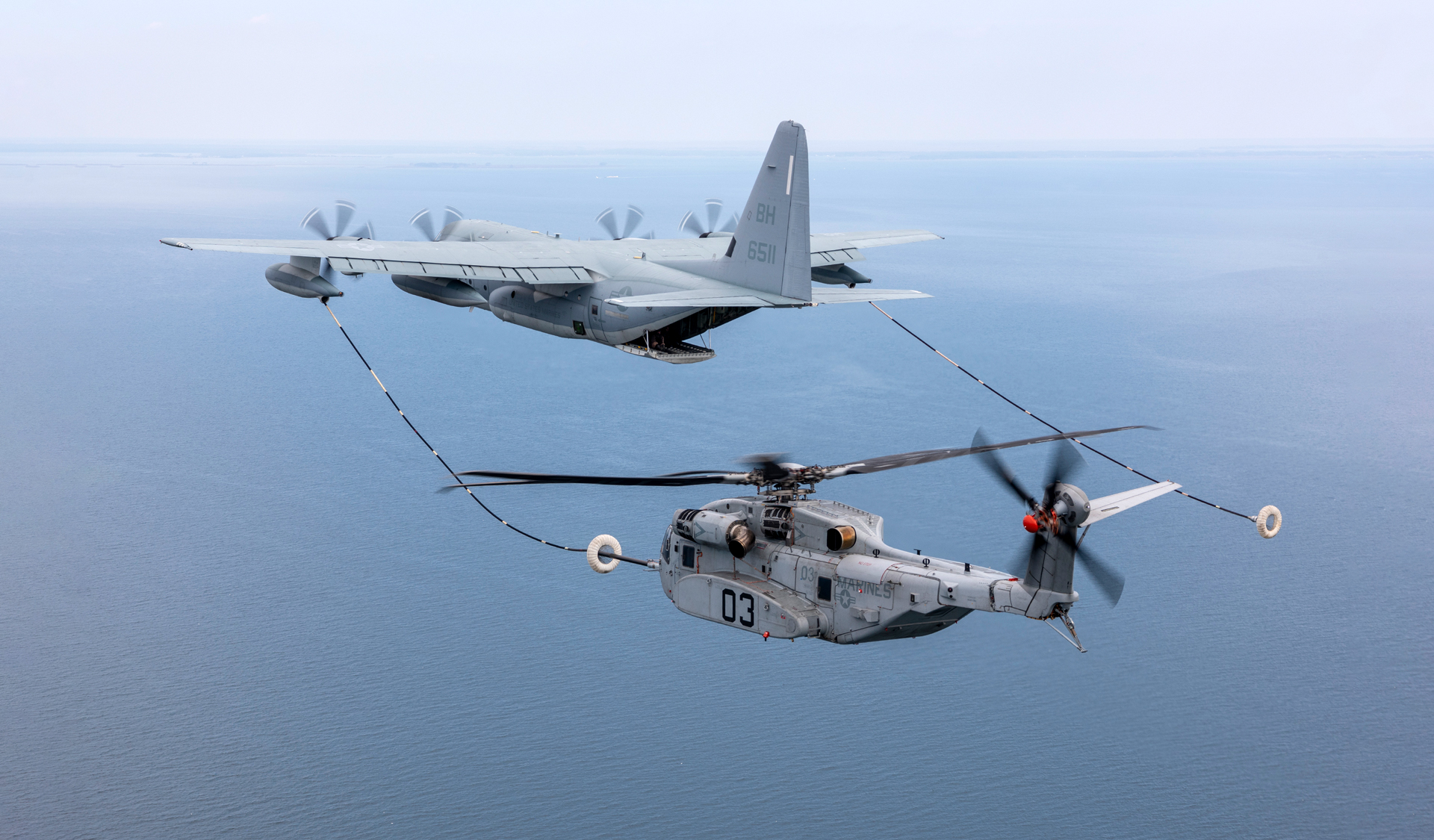 CH-35K直升机空中加油(AAR)
